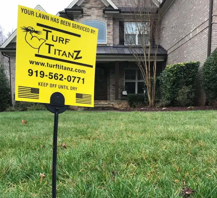 lawn weed control service by Turf TitanZ landscaping