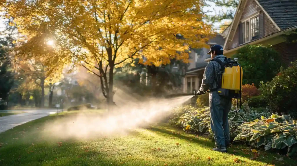 wake forest, north carolina lawn care in fall