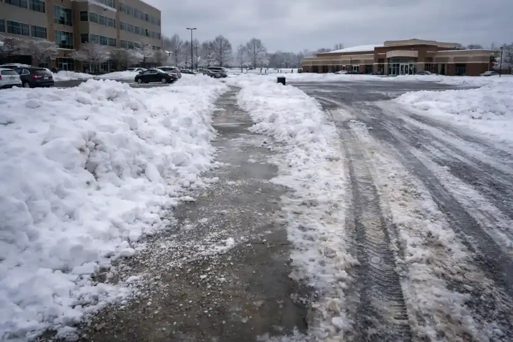 snow pile removal services